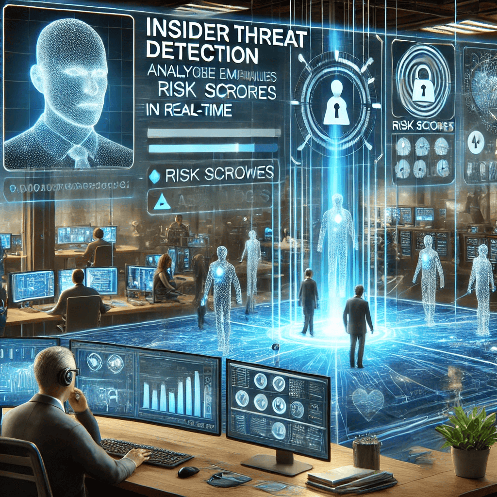 Insider Threat Detection Illustration